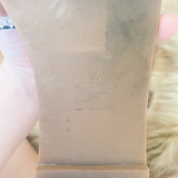 Madewell The Tracie Crisscross Slide Sandal in Snake Embossed Leather - Picture 6 of 7